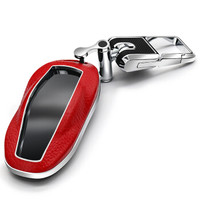 赛邦（SAIBON）特斯拉钥匙包 真皮汽车车用钥匙套保护壳 特斯拉专用