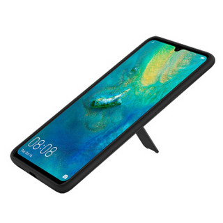 华为 HUAWEI Mate20 X 硅胶支架保护壳 黑色