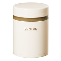 ASVEL 阿司倍鹭 双层不锈钢保温饭盒  白色 800ml