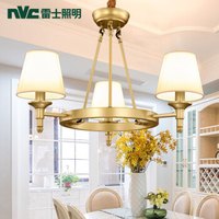 -lighting/雷士 NVC Lighting照明 美式吊灯 吊灯 铜本金色 0-39W