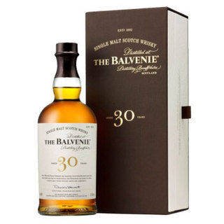 苏格兰百富（The Balvenie）洋酒 百富30年陈酿单一纯麦威士忌700ml