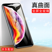 Smorss iPhone XR钢化膜手机膜 苹果 xr钢化玻璃保护贴膜 6.1英寸