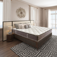 Klash/佳勒仕 床垫 慕尼黑 白色 防螨海绵 美姿乳胶 七区独袋弹簧 150*200*27cm