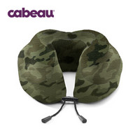 Cabeau Classic系列 颈枕 U型枕 汽车 高铁 飞机旅行头枕 午睡午休枕靠枕 可折叠收纳 迷彩绿色