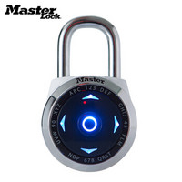 玛斯特（Master Lock）电子方向密码锁1500eXD美国原产LED健身房储物柜挂锁白色