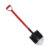 谋福8096 消防铁锹铁铲沙锹 尖头铁锹铲 (消防铁锹) 注:不可用于其他专业