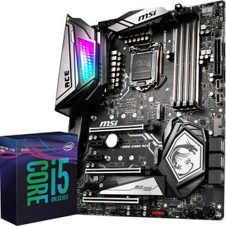 微星（MSI）MEG Z390 ACE 战神板主板+英特尔（Intel）i5-9600K 酷睿六核 CPU 板U套装/主板CPU套装