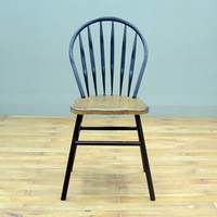 卡奈登  餐厅椅子美式复古创意个性彩色孔雀椅 餐厅家用休闲靠背剑背椅子  XLY-65  黑色