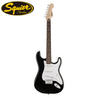 芬达（Fender）Squier Bullet BLK 电吉他 新款子弹系列ST型固定琴桥单单单线圈初学入门电吉他酷黑色