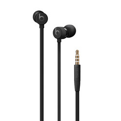 Beats urBeats3 入耳式耳机有线耳机 手机耳机 3.5mm接口 三键线控 带麦- 黑色（精简版）