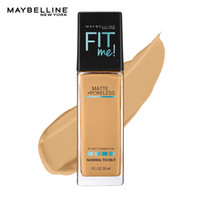 美宝莲（MAYBELLINE）定制柔雾粉底液310 30ml（fit me 粉底液 BB霜 遮瑕轻薄哑光控油持久隐形毛孔）