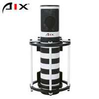 AIX RC-X1 专业录音电容麦克风 主播网络录音K歌直播设备话筒 黑白斑马（5V）