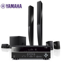 雅马哈（Yamaha）RX-V379+NS-PA41 音响 音箱 立柱式家庭影院5.1声道 AV功放音箱七件套装