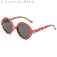 丝黛拉麦卡妮Stella McCartney eyewear 儿童款太阳镜 天鹅图案墨镜 SK0019S-007 红色镜框灰色镜片 47mm