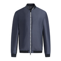 乔治·阿玛尼 GIORGIO ARMANIARMANI EXCHANGE阿玛尼奢侈品男士时尚经典拉链外套 6ZZB09-ZNW1Z NAVY-1510 S