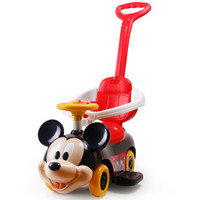 迪士尼(Disney)儿童学步车扭扭车 可坐可推滑板车三合一  助步车防侧翻万向轮扭扭玩具儿童摇摆车 米奇