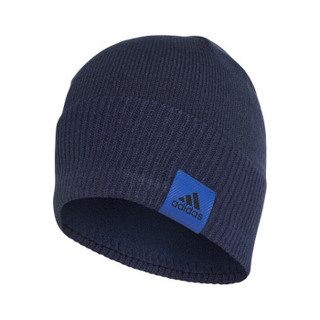 adidas 阿迪达斯 中性 配件系列 CIMAWARM BEANIE 运动 针织帽 DJ1215 OSFW码 蓝色