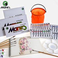 Marie's 马利 36色12ml水彩颜料套装 绘画水彩本+折叠水桶+调色盘+6支装画笔套装