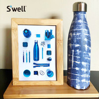 swellbottle 布艺系列 10017-A18-03640 304不锈钢保温杯 500ml 奥诺斯海滩