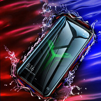 瓦力（VALEA）黑鲨helo钢化膜 黑鲨手机全屏覆盖钢化膜自动吸附高清手机保护膜 黑色