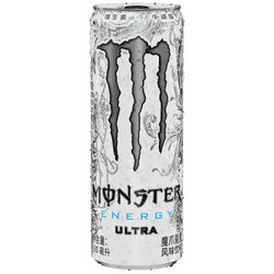 Monster 魔爪 无糖 白罐 运动饮料 330ml*24罐 *2件