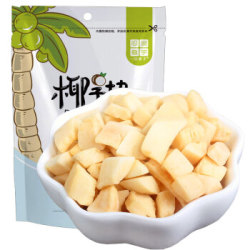 一品巷子 休闲零食 蜜饯果干 椰子脆块海盐味58克 马来西亚进口原料 *13件