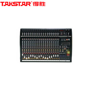 得胜（TAKSTAR）XR-1824FX 二十四路调音台 立体声带双效果 家庭娱乐商业演出大型集会户外