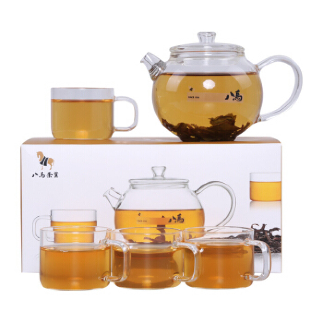 3便宜实用的八马玻璃茶具真的能用十年,容易摔碎?那就像我一样多买几套吧