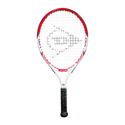 DUNLOP 邓禄普 19英寸儿童网球拍 铝合金青少年初学者训练网拍 677325