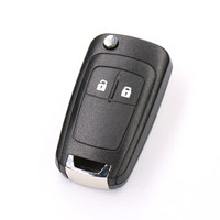越野兵 汽车钥匙替换壳遥控器钥匙外壳 别克GL8英朗GT\XT君威君越凯越昂科拉专用 别克两键
