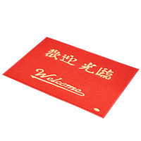 兰诗(LAUTEE)LS-1031 拉丝款欢迎光临地垫防滑门垫 120*180CM