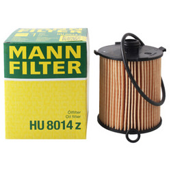 MANN FILTER 曼牌滤清器 曼牌 机油滤清器机油滤芯HU8014Z沃尔沃S60 V60 XC60 XC90