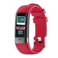 博之轮（BOZLUN）智能手表男女 健康运动手环心电心率血压睡眠监测 信息来电提醒 IP67级防水 B33红色