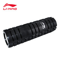 李宁 LI-NING 专业健身空心泡沫轴 瑜伽柱肌肉放松滚轴男女 瑜伽狼牙棒按摩轴健身棒 黑色