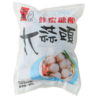 一只鼎 上海特产 蜂蜜糖醋蒜头 方便食品 即食酱菜下饭菜 糖醋大蒜头 袋装1.2kg