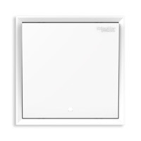 施耐德电气 开关插座面板 一开单控开关 带荧光指示 皓朗系列 清雅白色C2E31L1_WE