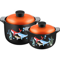 COOKER KING 炊大皇 TZ02MW 砂锅两件套 2.5L+3.5L