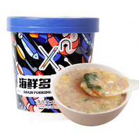 XN 海鲜多谷粥（晚馋）方便速食晚餐粥 代餐粉 61g