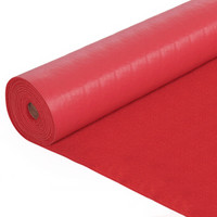 兰诗（LAUTEE）LS-1102 拉丝防滑除尘耐磨地垫 红色1.2米宽*18米长