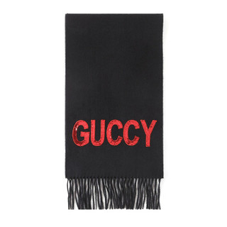GUCCI 古驰 女士流苏围巾 502362 3G334