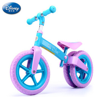迪士尼（Disney）儿童平衡车滑步车1-3-5岁冰雪奇缘宝宝学步车无脚踏单车后双轮安全防翻滑行车男女童