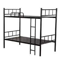 洛克菲勒上下铺铁床成人双层铁架床宿舍单人床宽1.2米（铁床板）