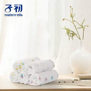 Matern’ella 子初 婴儿口水巾 5条装 30*30cm