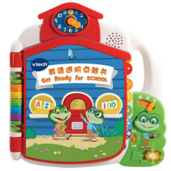 伟易达（Vtech）Kidschool早教系列英语进阶点触书早教机学前英语早教机电子点读书1-6岁益智玩具儿童节礼物