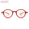 美国QUARK黑色素防蓝光护眼镜防紫外线圆框全框款9666c2