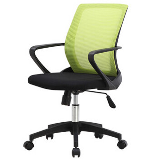 金海马（kinhom）电脑椅 办公椅子家用电竞椅人体工学椅老板椅 绿色（尼龙脚） 7688-B1708-1