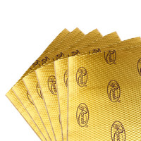 RONDO聆静汽车隔音材料四门隔音板棉减震垫止震板车门全车隔音施工 翼子板隔音(止震板4张+吸音棉4张)