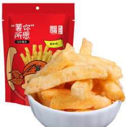 一品巷子休闲零食膨化食品小吃 薯你所愿 马铃薯条 独立小包装 蕃茄味100g/袋(20克*5包) *21件
