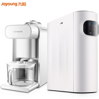 九阳（Joyoung）智能破壁机免洗豆浆机DJ10E-K61配智能家用净水器JR5001套装