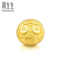 周生生 CHOW SANG SANG 黄金转运珠足金Charme串珠阴阳师达摩转运珠 90202C 招福